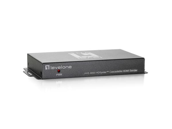 LevelOne HVE-9003 moltiplicatore AV Trasmettitore AV Grigio