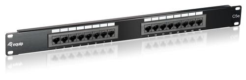 PATCH PANEL 16P 19" 1U NERO