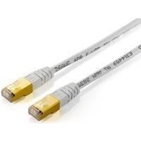 Equip - Cavo patch - Da RJ-45 (M) a RJ-45 (M) - 10 m - Doppino intrecciato non schermato rivestito (F/UTP) - CAT 5e - bianco