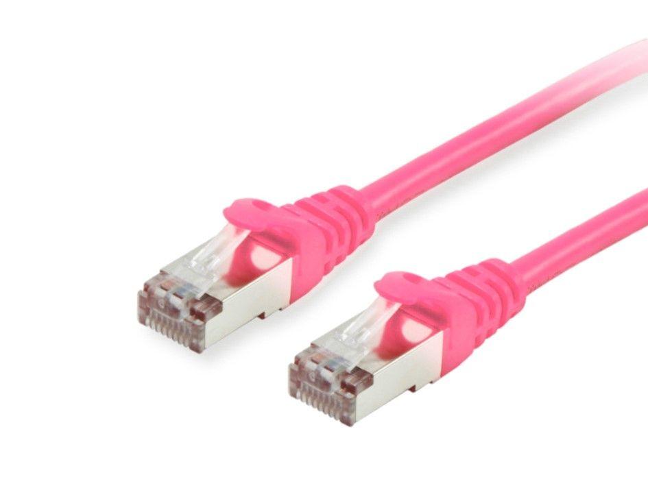 Equip 605583 cavo di rete Rosa 0,25 m Cat6 S/FTP (S-STP)