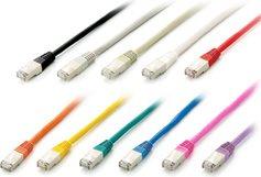 Equipaggiare il cavo patch s/ftp cat.6a/10g (PIMF) arancione 0,5 m (605677)