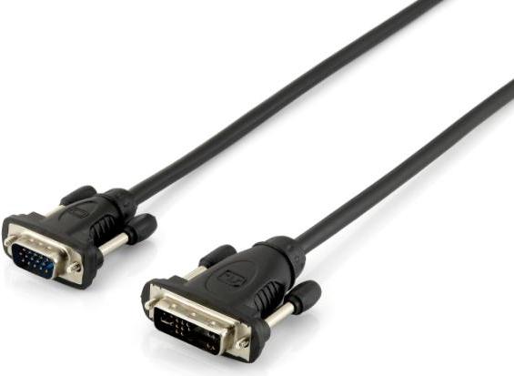 Equip 118943 cavo e adattatore video 1,8 m DVI-A VGA (D-Sub) Nero
