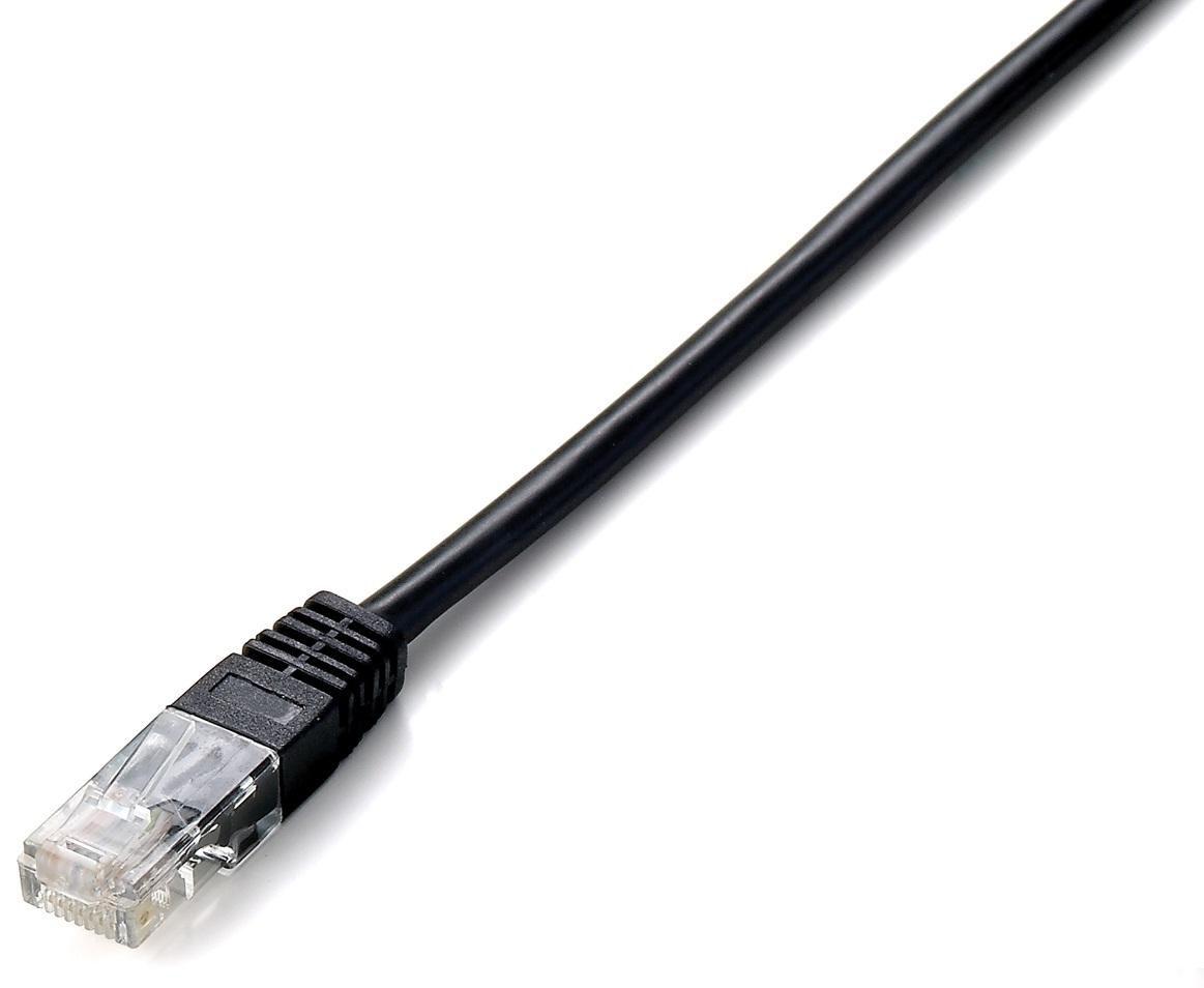 Equip Cat.5e U/UTP 20m cavo di rete Nero Cat5e U/UTP UTP (Cat.5E U/Utp 20M Networking - Cable Black Cat5E U/Utp Utp - Warranty