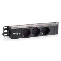 Equip 333299 unitÃƒÂ  di distribuzione dell'energia (PDU) 3 presa(e) AC 1U Nero