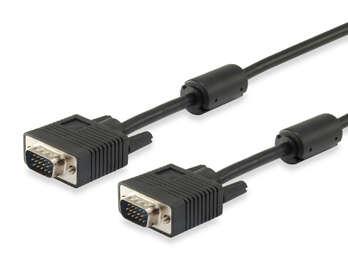 Equip 118815 cavo VGA 15 m VGA (D-Sub) Nero