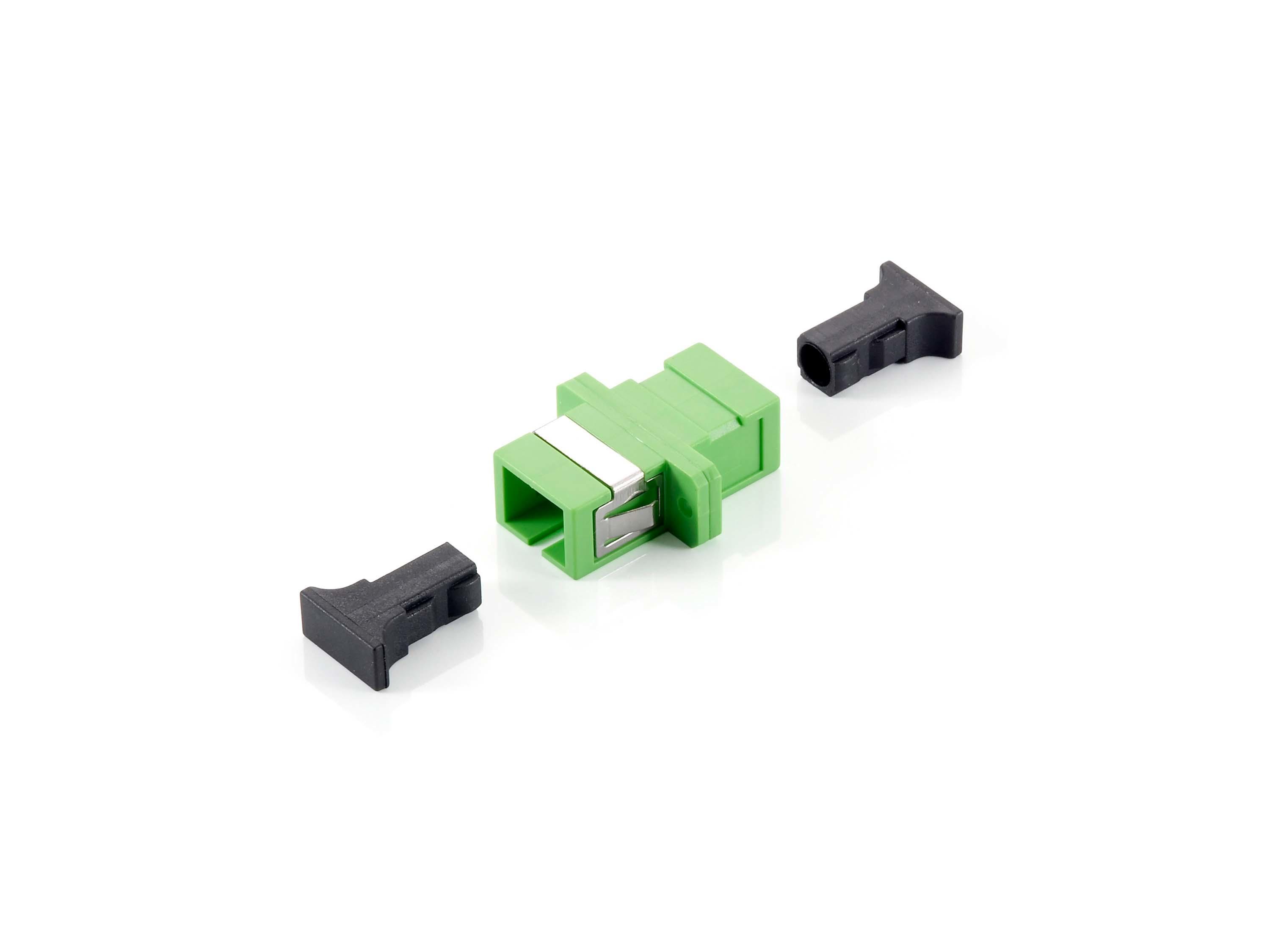 Equip 156144 adattatore di fibra ottica SC/APC 12 pz Verde