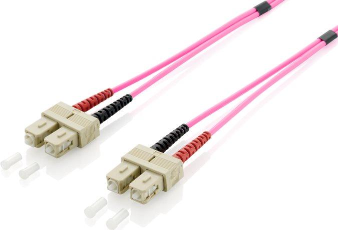 Equipaggiamento Pro - Cavo patch - SC Multi -Mode (M) a SC Multi -Mode (M) - 10 m - Fibra di vetro - 50/125 Micrometro - OM4 -