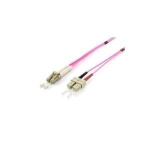 Equipaggiamento - Cavo patch - LC Multi -Mode (M) - SC Multi -Mode (M) - 50 cm - Fibra di vetro - 50/125 Micrometro - OM4 - alo