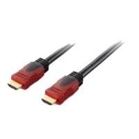 Equipaggiare il cavo HDMI ad alta velocità con Ethernet - HDMI con cavo Ethernet - HDMI (M) a HDMI (M) - 5 m - Black