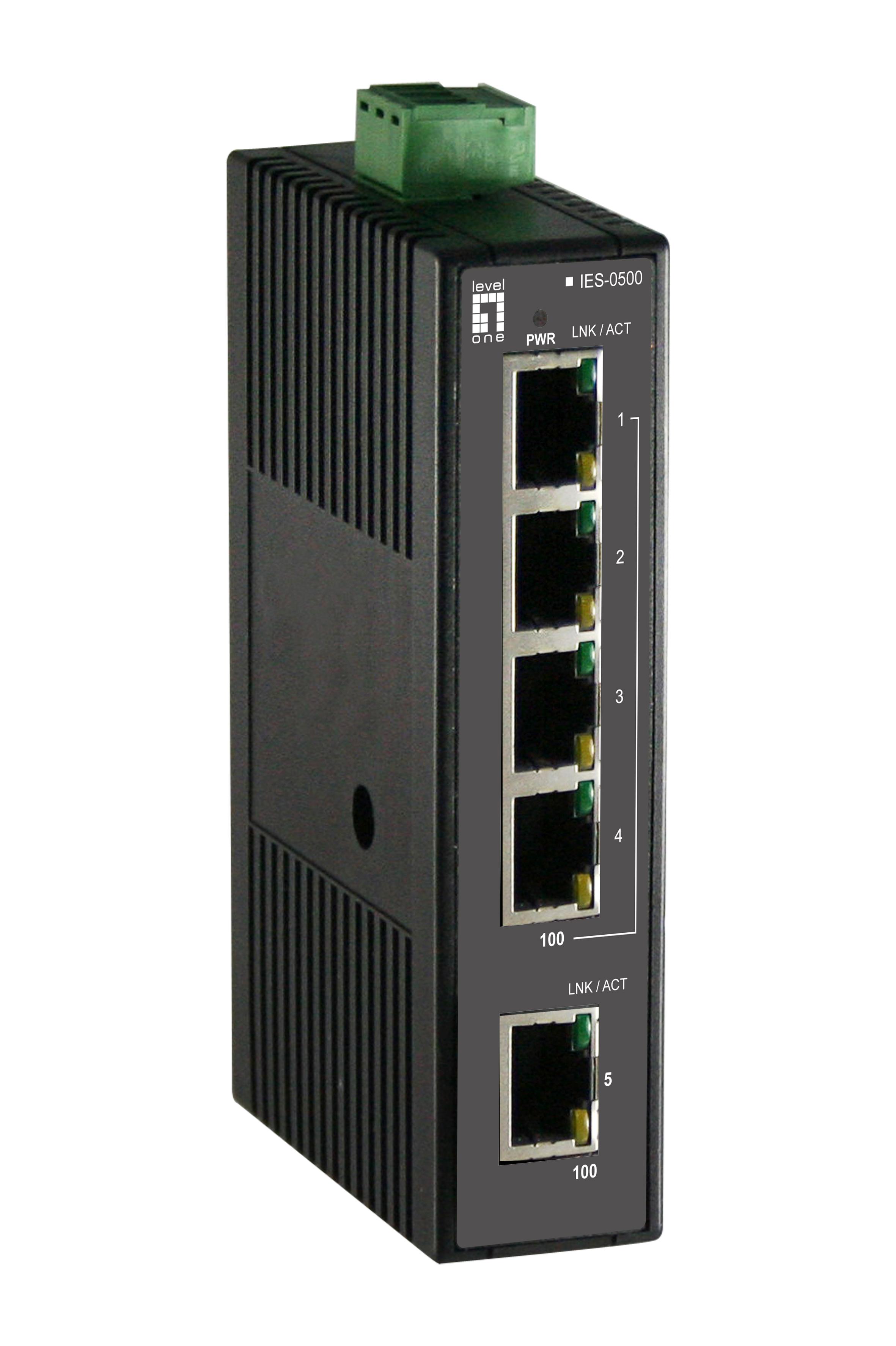 LevelOne IES-0500 switch di...