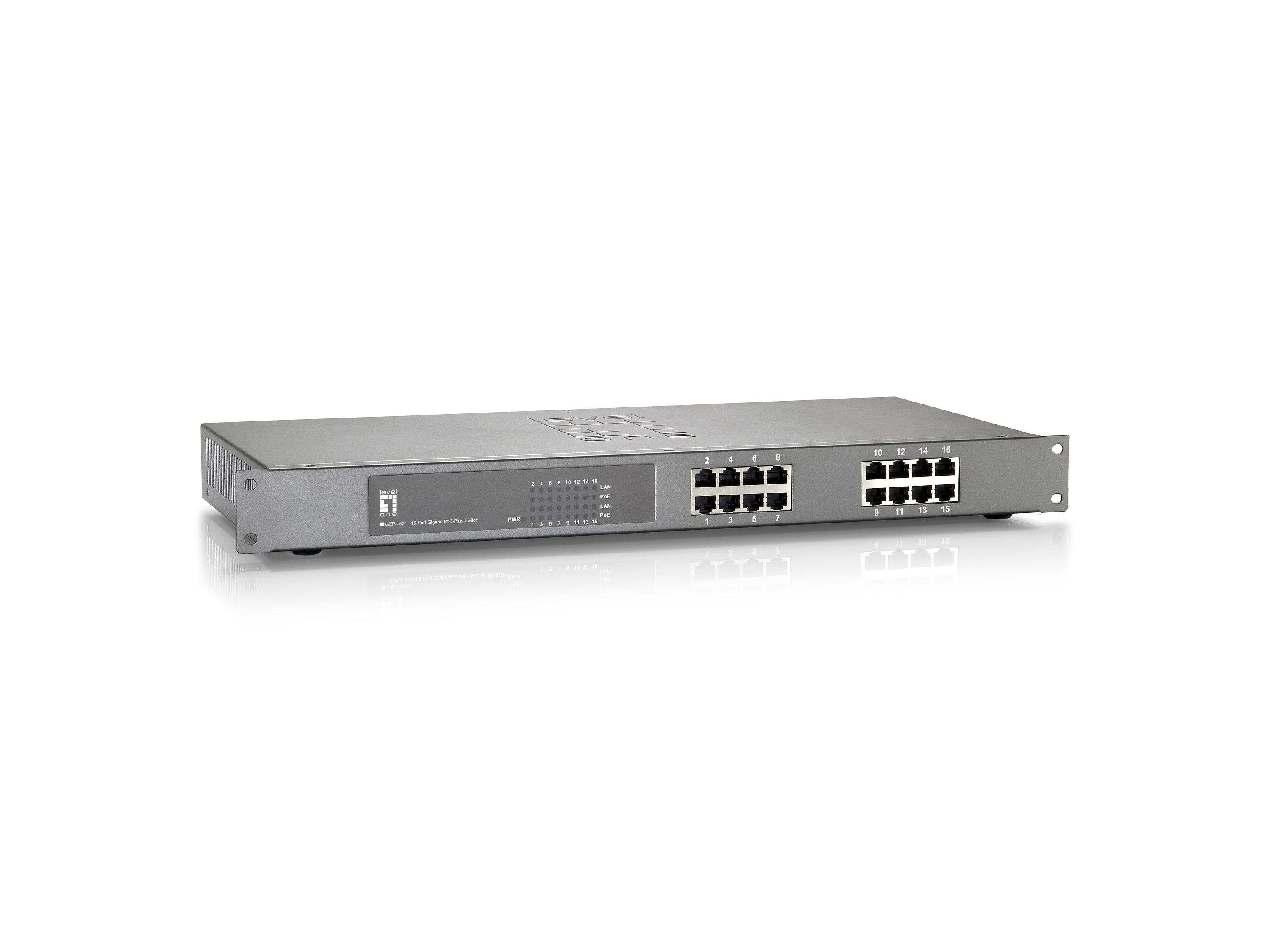 LevelOne GEP-1621 switch di...