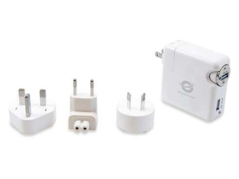 Conceptronic CUSBCHARKIT Caricabatterie per dispositivi mobili Fotocamera Computer portatile PDA Smartphone Tablet Bianco AC Ac