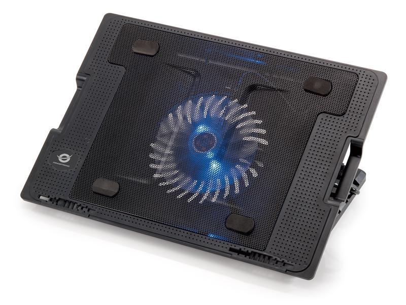 Conceptronic Supporto di raffreddamento per notebook pieghevole (Conceptronic CNBCOOLSTAND1F Foldable Notebook Cooling Stand -