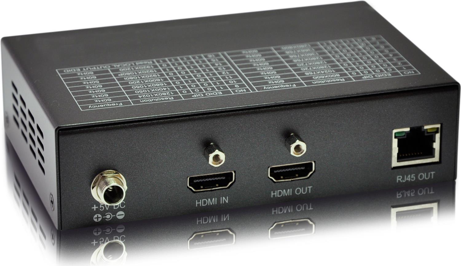 LevelOne HVE-9111T moltiplicatore AV Trasmettitore AV Nero