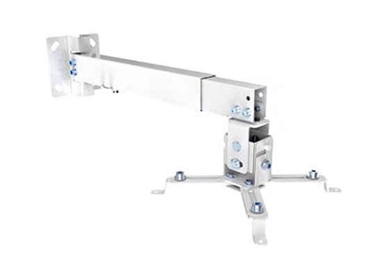 STAFFA PROIETTORE MURO BIANCA