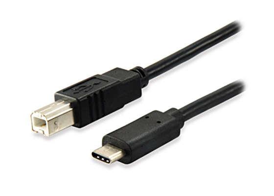 CAVO USB 2.0 B - USB C 1MT