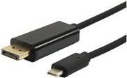 Equip 133467 cavo e adattatore video 1,8 m USB tipo-C DisplayPort Nero