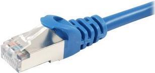equip - Cavo patch - Da RJ-45 (M) a RJ-45 (M) - 25 cm - SFTP PiMF - CAT 6a - senza alogeni sagomato senza gancio flessibile - b