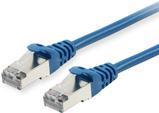 equip - Cavo patch - Da RJ-45 (M) a RJ-45 (M) - 75 m - SFTP PiMF - CAT 6a - senza alogeni sagomato senza gancio flessibile - bl