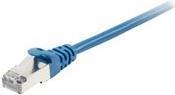 equip - Cavo patch - Da RJ-45 (M) a RJ-45 (M) - 300 m - SFTP PiMF - CAT 6a - sagomato intrecciato - blu (606211)