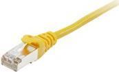 equip - Cavo patch - Da RJ-45 (M) a RJ-45 (M) - 30 m - SFTP PiMF - CAT 6a - sagomato intrecciato - giallo (606305)