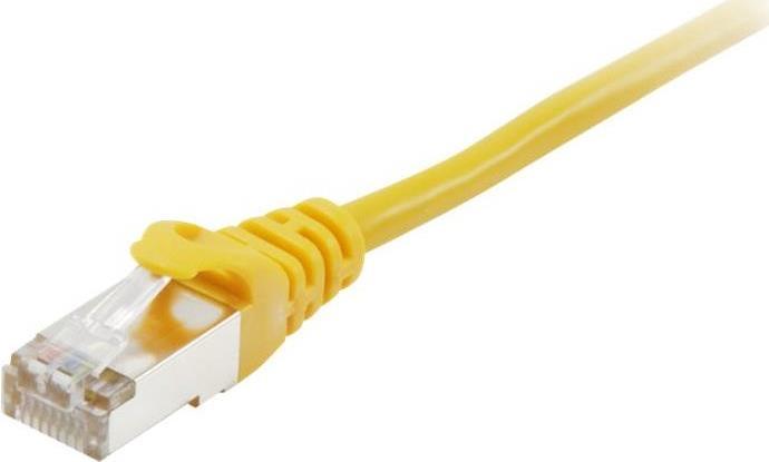 Equipaggiamento - cavo patch - rj -45 (m) a rj -45 (m) - 20,0m - SFTP, PIMF - Cat 6a - a forma, loped - giallo (606310)