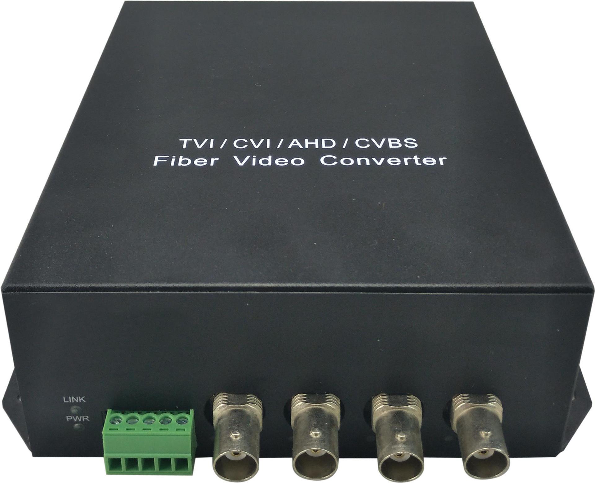 LevelOne AVF-1401 moltiplicatore AV Trasmettitore AV Nero (LevelOne 4Port Extender Kit, 20km)