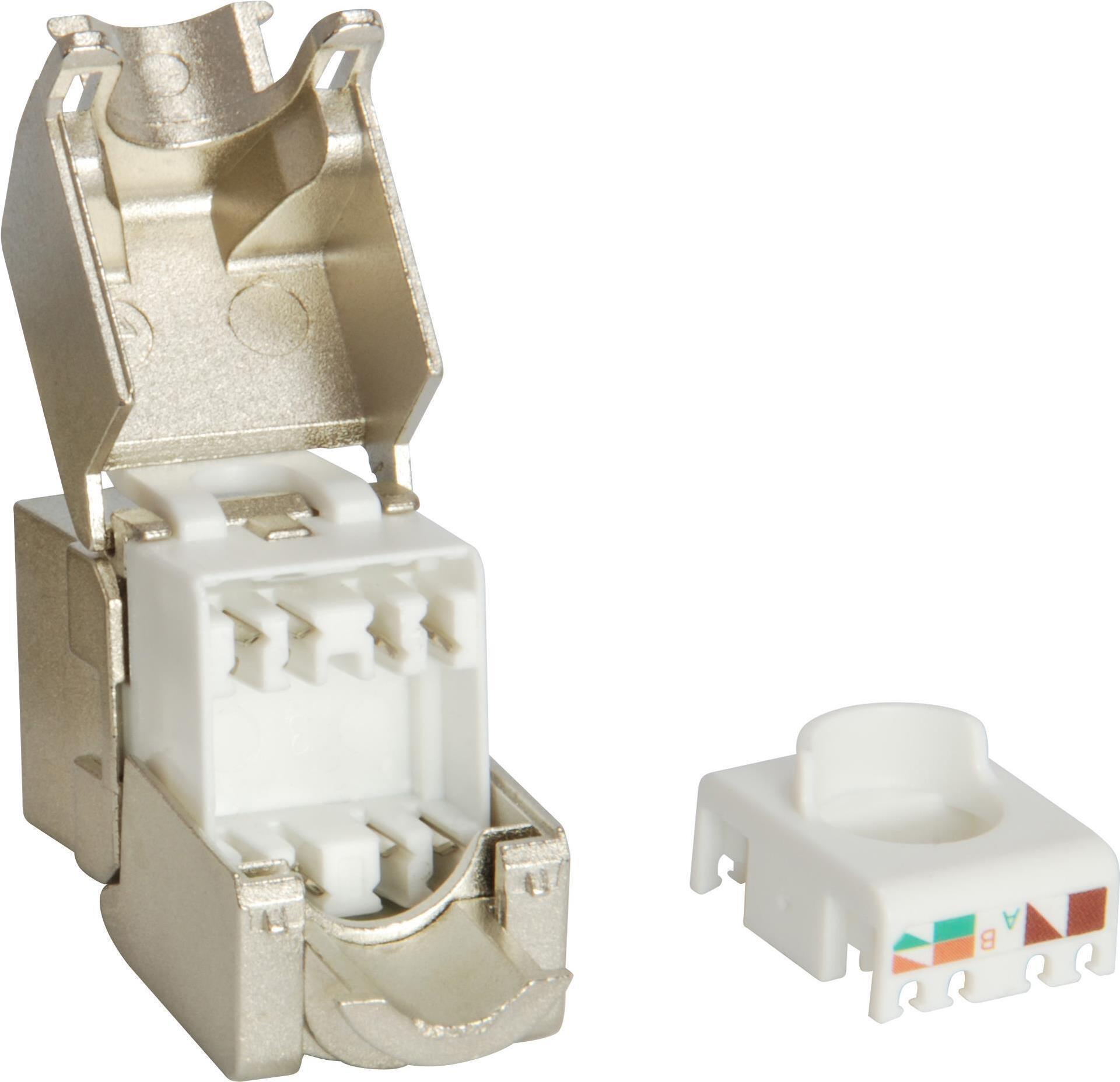 Equip 767213 adattatore per inversione del genere dei cavi RJ-45 LSA Alluminio (Equip 767213 kabel k?nsskifter RJ-45 L)