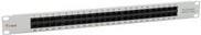 equip Pro ISDN - Pannello patch - RJ-45 X 50 - Grigio chiaro - 1U - 483 cm (19") (125297)