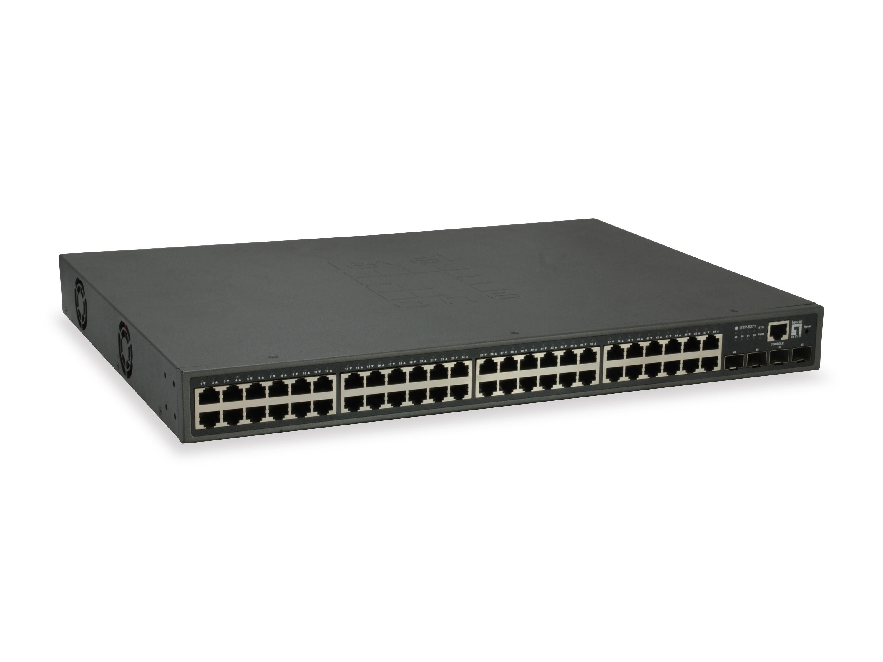 LevelOne GTP-5271 switch di...