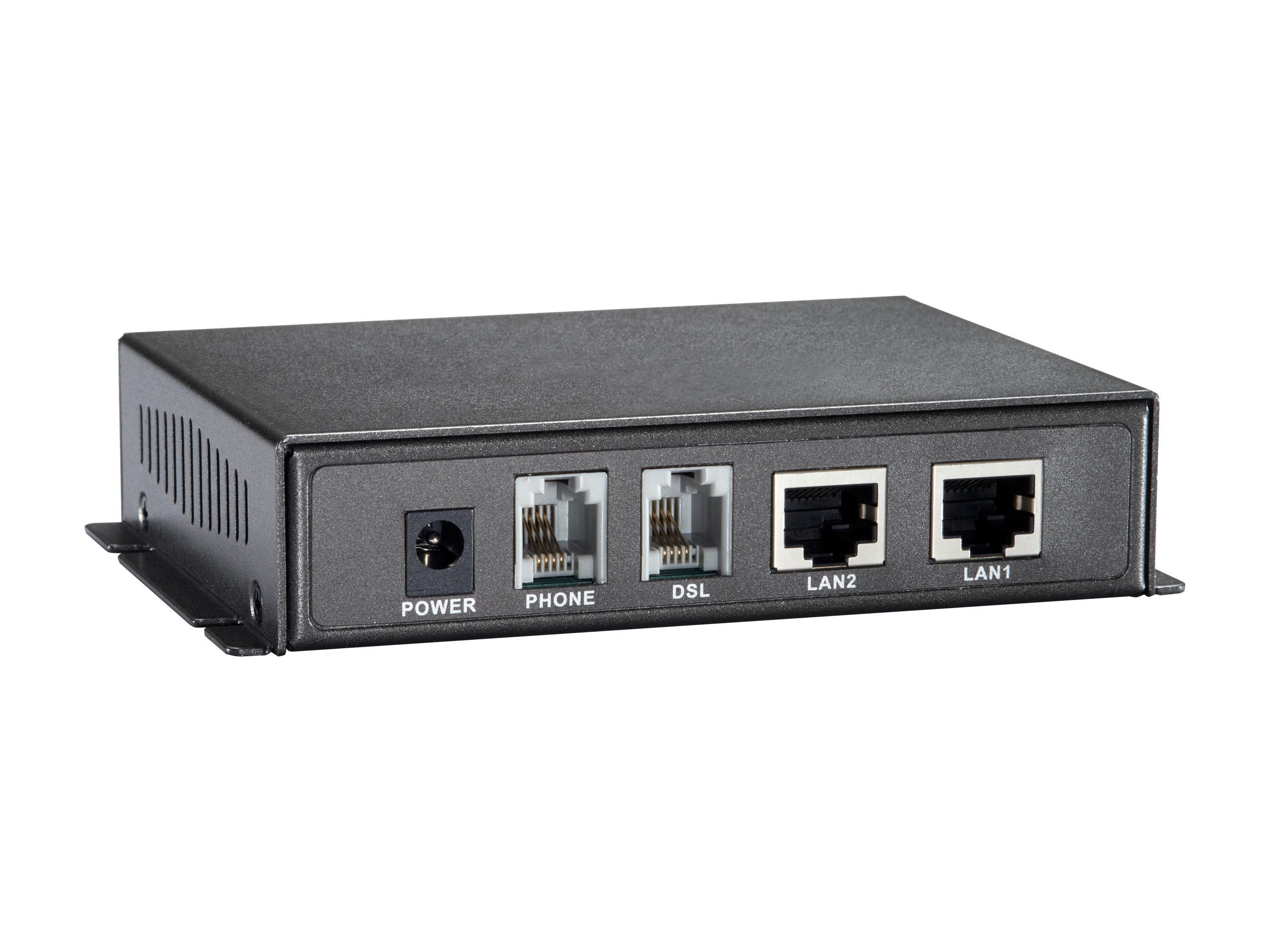 LevelOne VDS-1202 convertitore multimediale di rete 100 Mbit/s Grigio