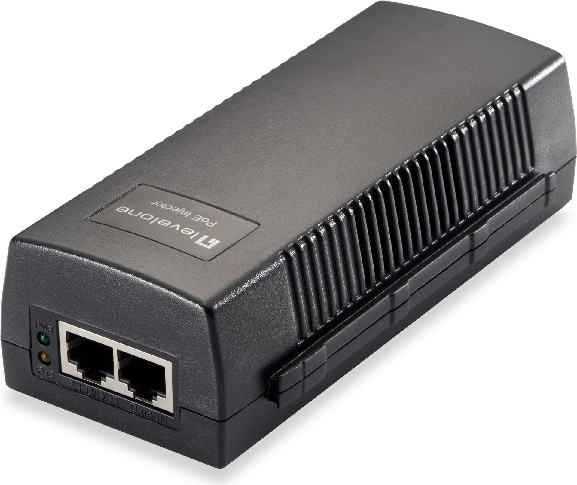 LevelOne POI-2012 adattatore PoE e iniettore Fast Ethernet 52 V (LevelOne GE PoE-Injektor Adapter POI-2)