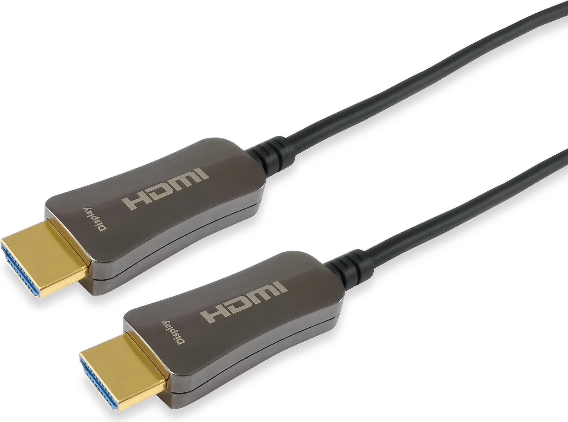 Equip 119433 cavo HDMI 100 m HDMI tipo A (Standard) Nero