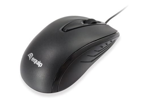 Equip 245107 mouse Ambidestro USB tipo A Ottico 1000 DPI (Equip 245107 Optical Compact Mouse 2Years warranty)