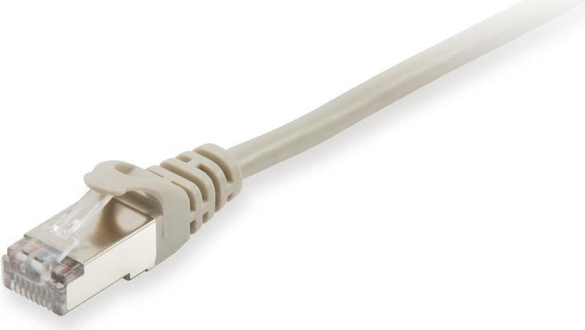 Equipaggiare il cavo patch gatto. 6 (VPE 9 pezzi) s/ftp 2x rj45 lszh grigio 10,0m