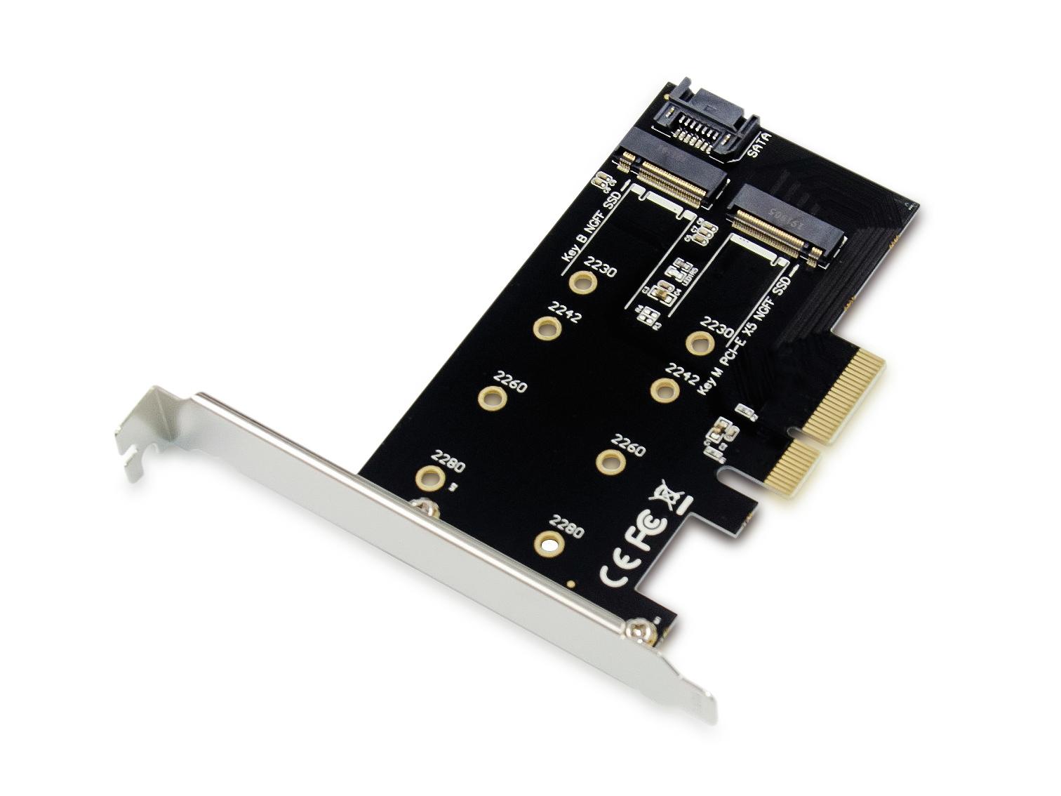 Conceptronic EMRICK04B scheda di interfaccia e adattatore Interno M.2