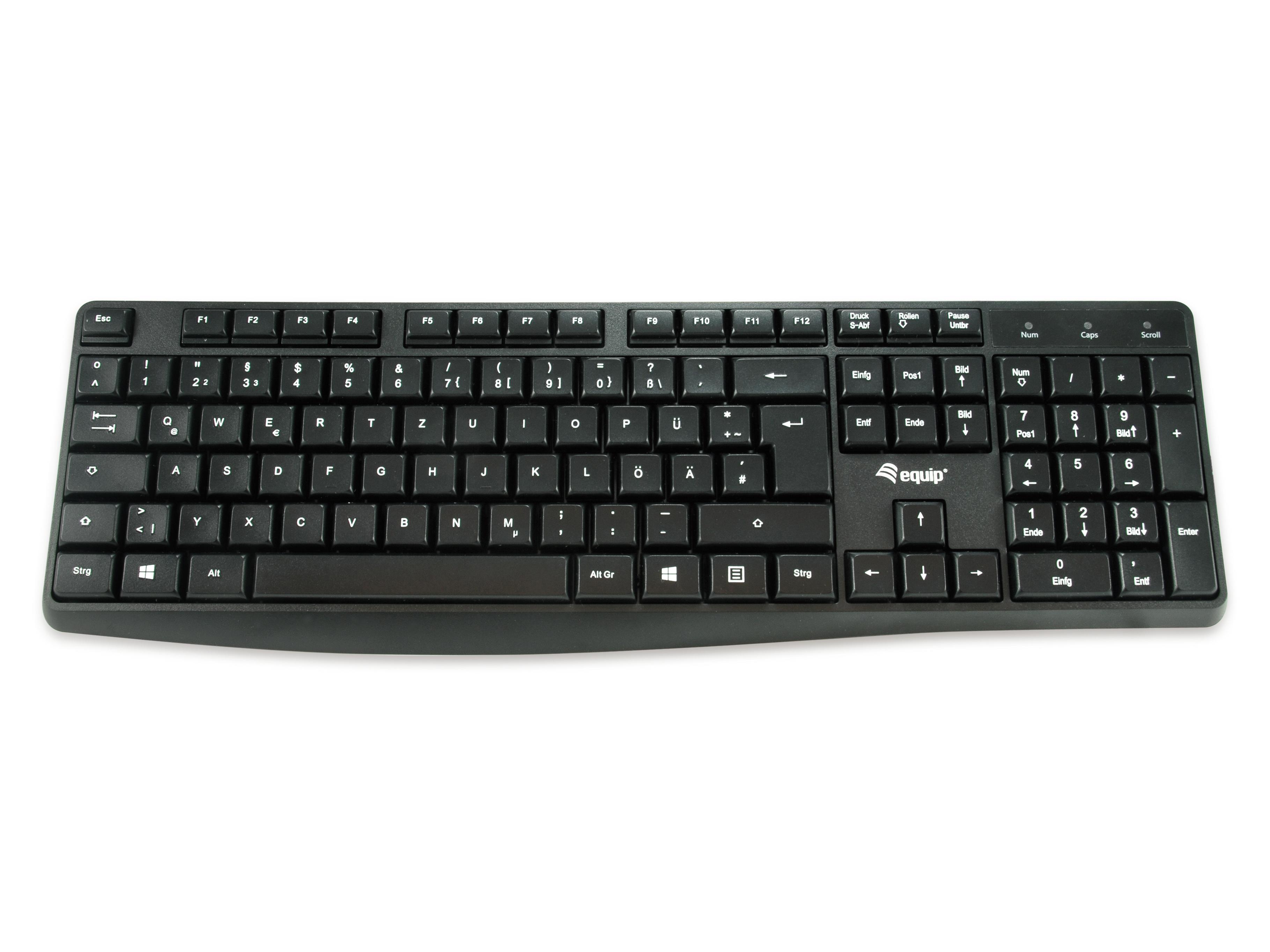 Conceptronic 245213 tastiera Ufficio USB QWERTY Italiano Nero