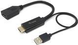 Equip 119039 cavo e adattatore video 0,15 m HDMI tipo A [Standard] DisplayPort Nero (Equip 119039 videokabel adapter 0,15 m)