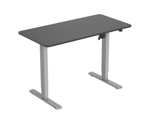 Equip 650811 scrivania per computer Nero, Grigio