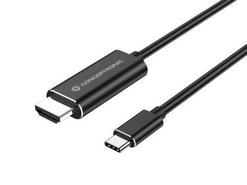 Conceptronic ABBY04B cavo e adattatore video 2 m USB tipo-C HDMI