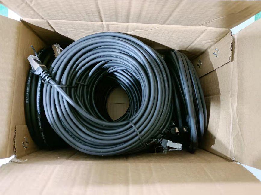 Equip 635591 cavo di rete Nero 2 m Cat6 S/FTP (S-STP)