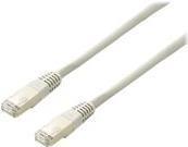 equip - cavo patch - Da RJ-45 (M) a RJ-45 (M) - 2 m - SFTP - CAT 6a Platino - sagomato intrecciato - bianco