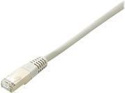 equip LevelOne - Cavo patch - Da RJ-45 (M) a RJ-45 (M) - 3 m - S/FTP - CAT 6a - senza alogeni sagomato intrecciato - bianco (co