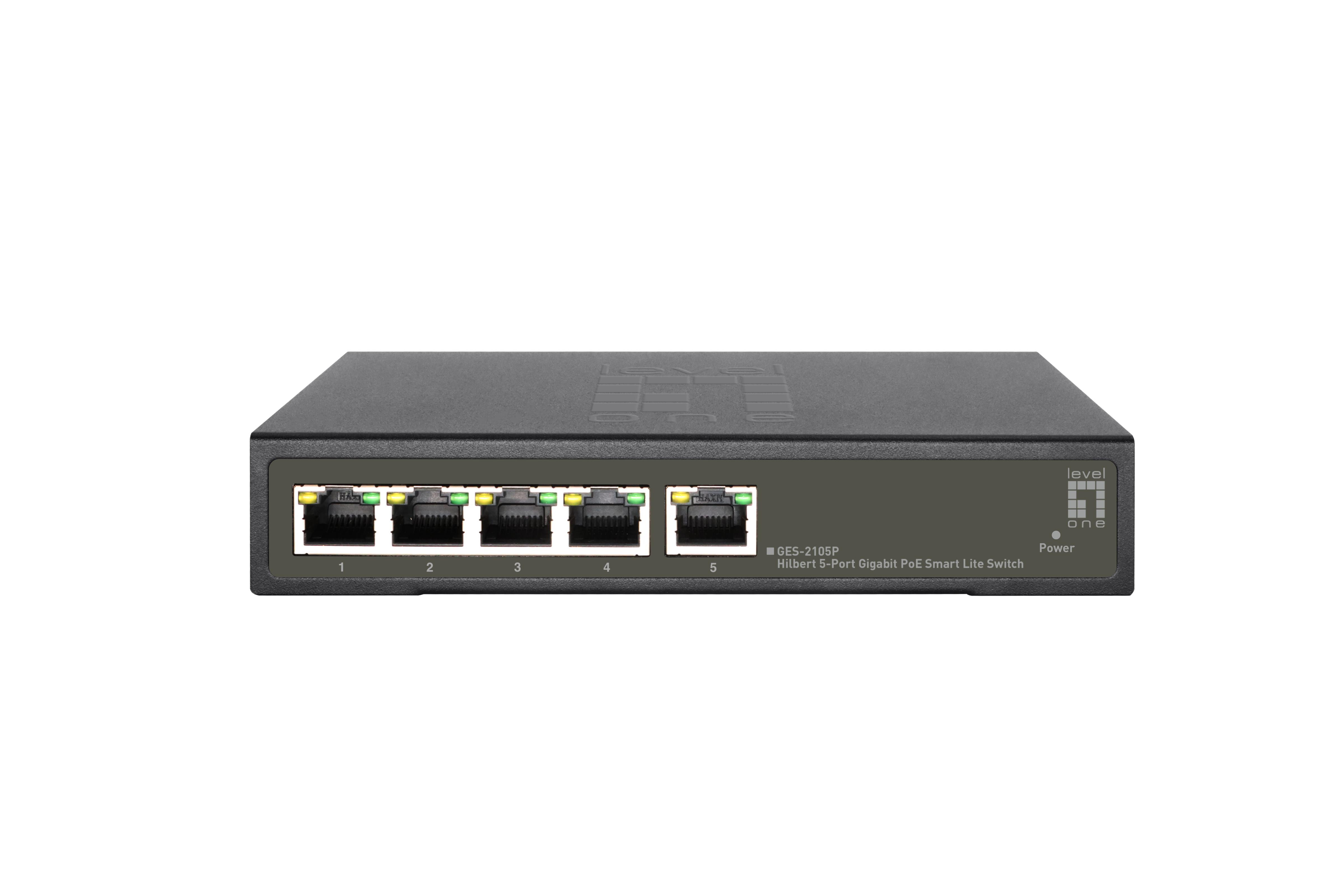 LevelOne GES-2105P switch...