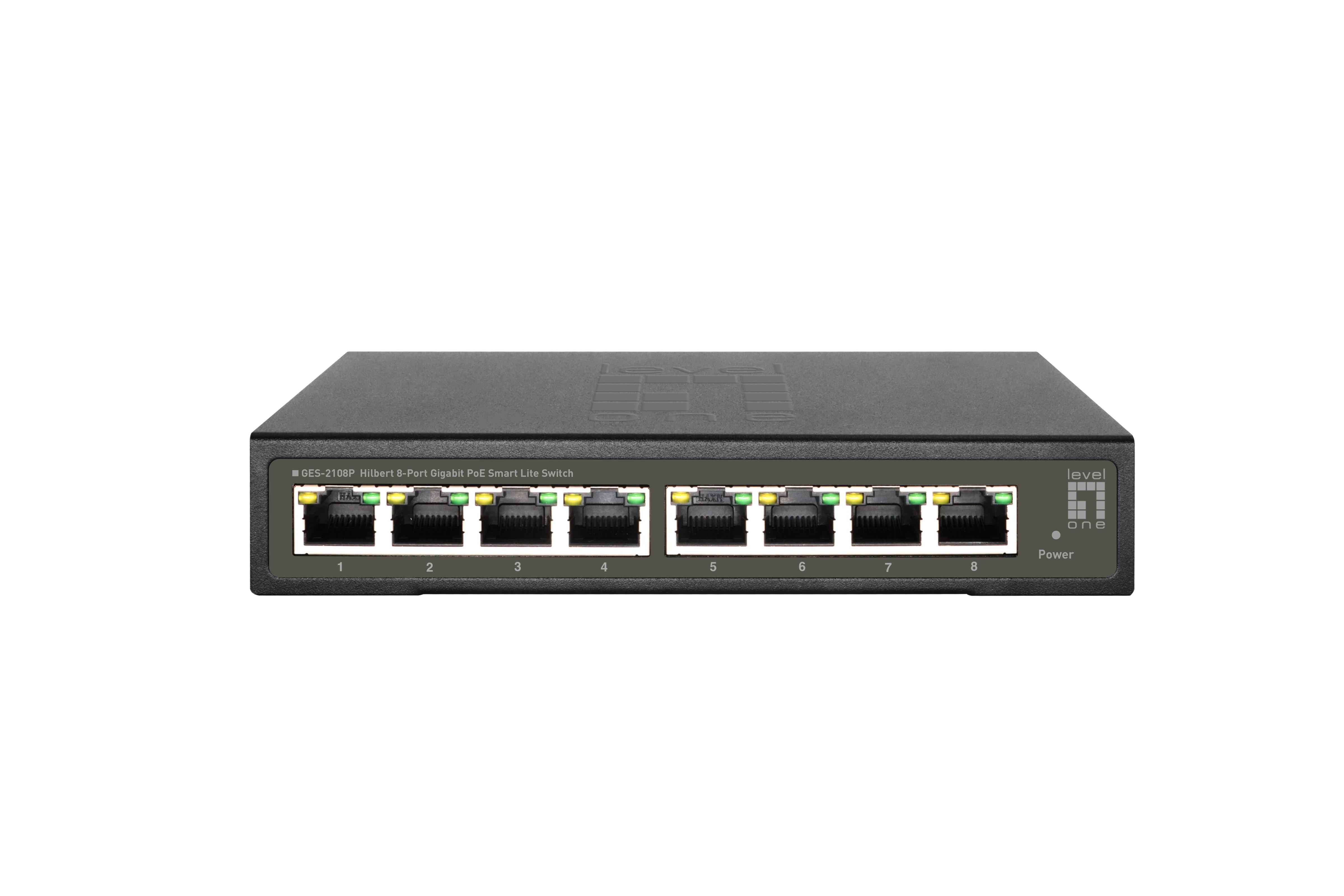 LevelOne GES-2108P switch...
