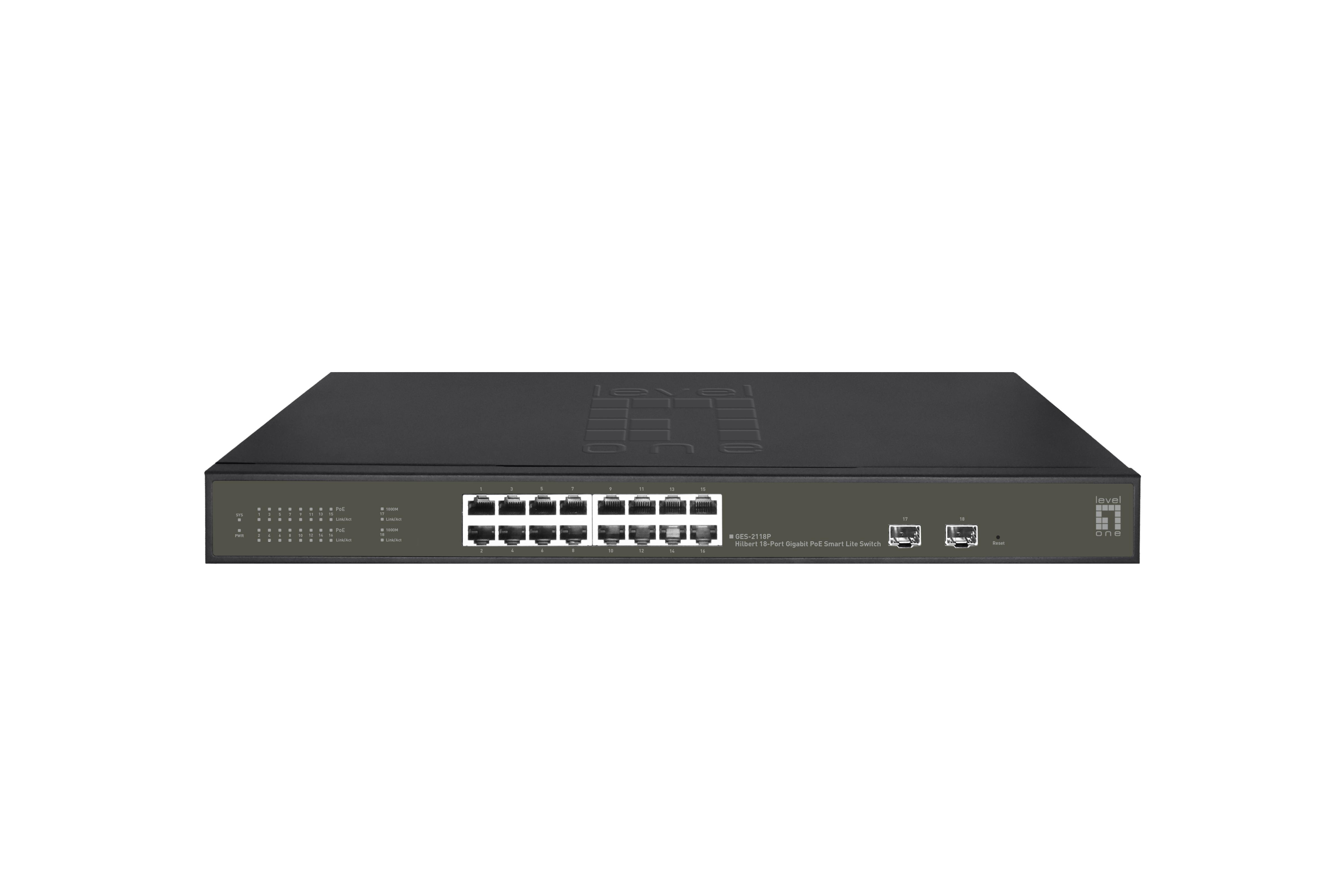 LevelOne GES-2118P switch...