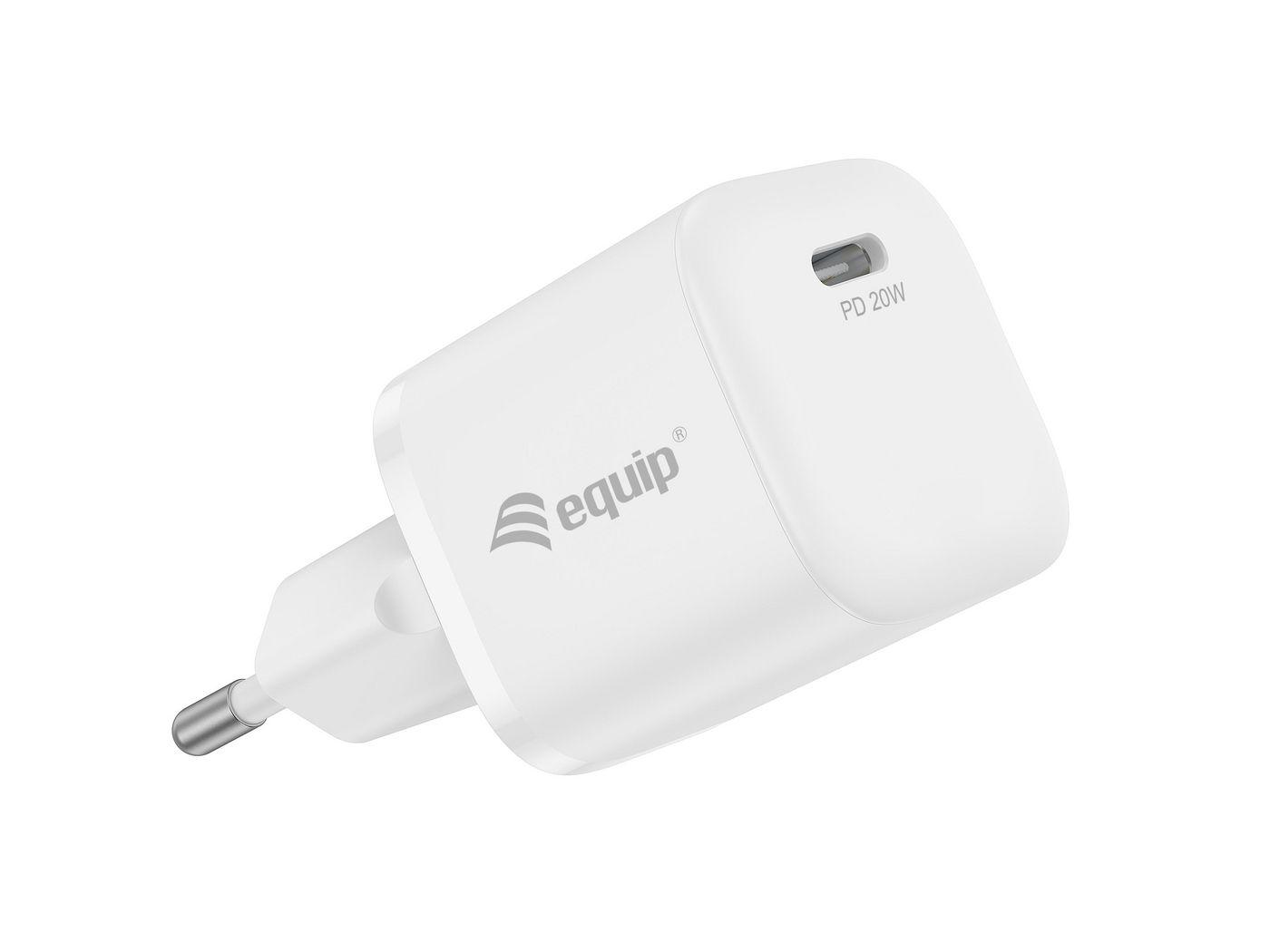 Equip 245520 Caricabatterie per dispositivi mobili Smartphone Tablet Bianco AC Interno