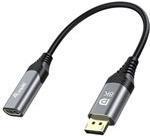 DISPLAYPORT 1.4 TO HDMI ADAPTER 8K