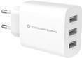 3-PORT 30W USB CHARGER USB-A X 3