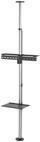 Equip 650621 Supporto TV a parete 177,8 cm (70") Nero, Acciaio inox